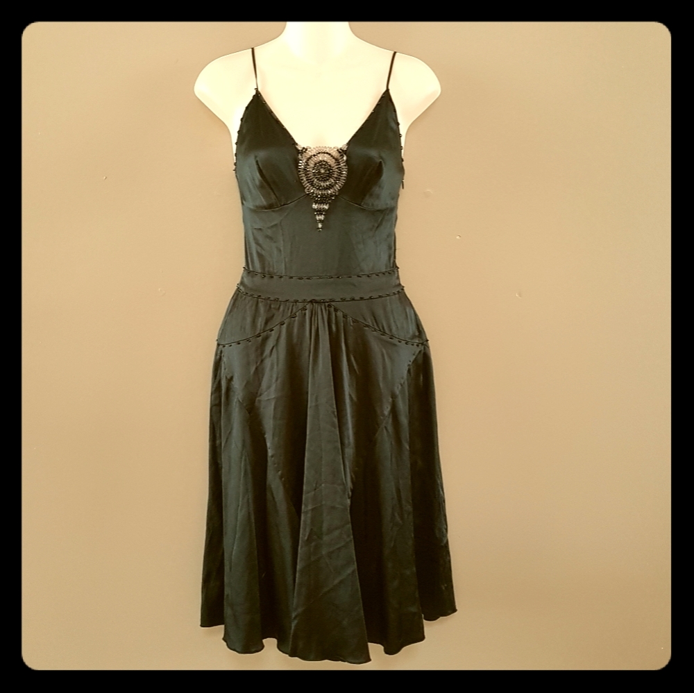 💃 Ya-ya Yaya 100% silk slip dress 0